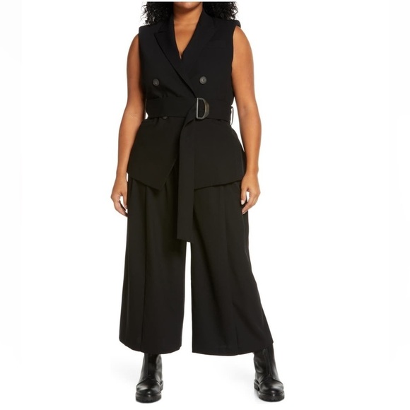 Vince | Pleat Front Wool Blend Culottes Plus Size 22 Pants NEW - Picture 10 of 15